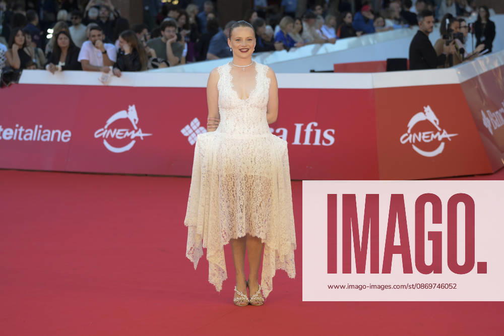 Luna Wedler attends the red carpet for the film LEurotrashi at the 2026 Rome Film Fest, held at the Auditorium Parco della Musica. Rome Italy - ZUMAs197 20261016_aaa_s197_277