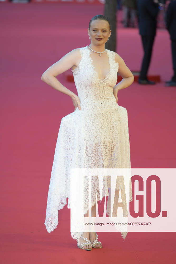 Luna Wedler attends the red carpet for the film LEurotrashi at the 2026 Rome Film Fest, held at the Auditorium Parco della Musica. Rome Italy - ZUMAs197 20261016_aaa_s197_282