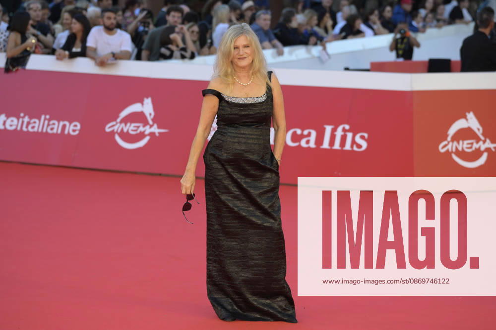Barbara Sukowa attends the red carpet for the film LEurotrashi at the 2026 Rome Film Fest, held at the Auditorium Parco della Musica. Rome Italy - ZUMAs197 20261016_aaa_s197_292
