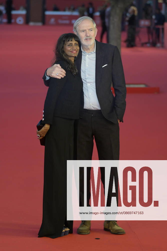 Nina Corbijn (l) and Anton Corbijn (r) attend the red carpet for the film A talent for murder at the 2026 Rome Film Fest, held at the Auditorium Parco della Musica. Rome Italy - ZUMAs197 20261016_aaa_s197_464