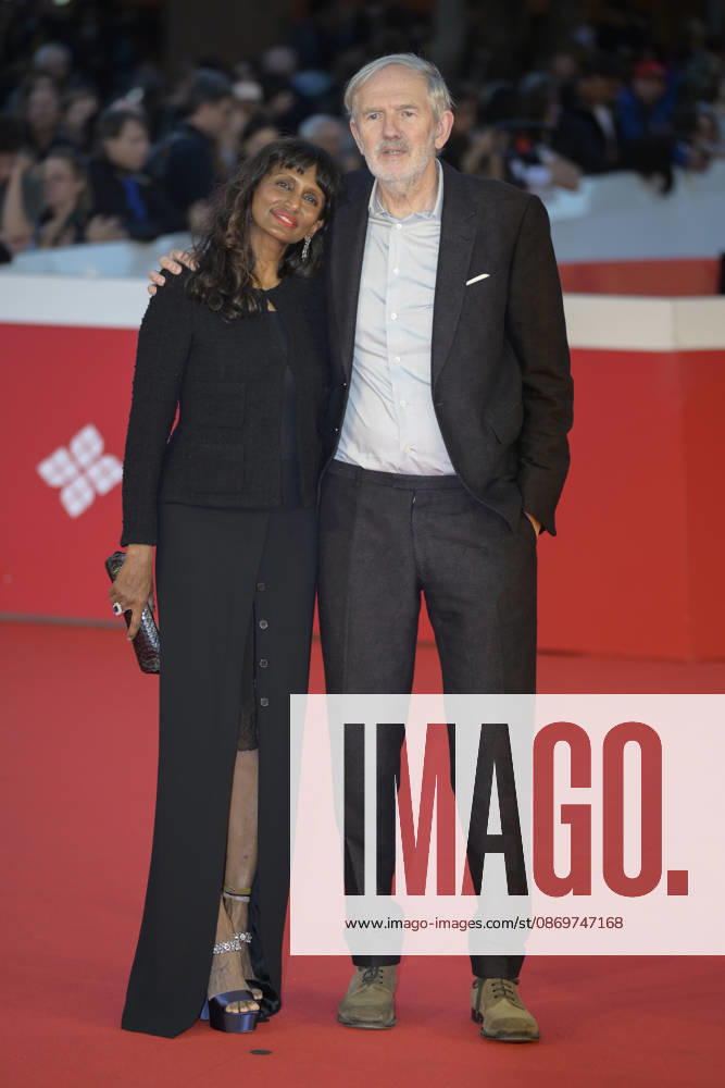 Nina Corbijn (l) and Anton Corbijn (r) attend the red carpet for the film A talent for murder at the 2026 Rome Film Fest, held at the Auditorium Parco della Musica. Rome Italy - ZUMAs197 20261016_aaa_s197_465