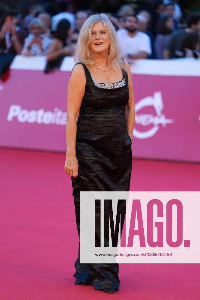 Red Carpet of the film EUROTRASH during the 21st Rome Film Fest Barbara Sukowa attending Red Carpet of the film EUROTRASH during the 21st Rome Film Fest, Italy on October 16 2026. Photo by Andrea Bracaglia ABACAPRESS.COM Rome Italy Italy