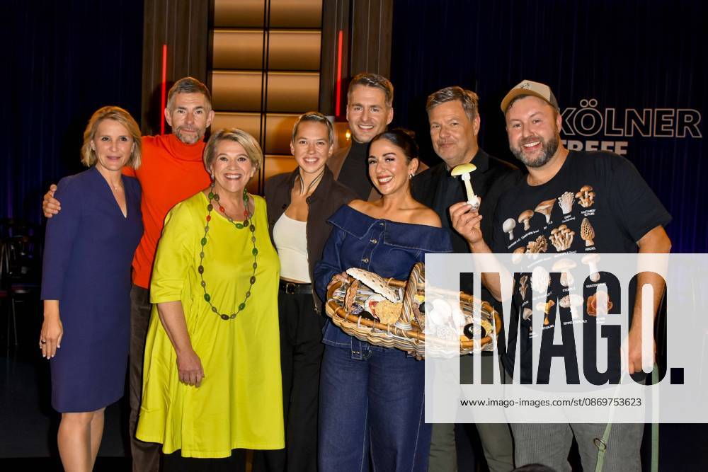 ABB KOELNERTREFF- Susan Link, Lea Linster, Tülin Sezgin, Robert Habeck, Micky Beisenherz, Stefanie Heinzmann, Alexander Klaws, Martin Maschka zu Gast in der WDR Talkshow Koelner Treff aus dem Studio Boecklemuend am 16.10.2026 in Koeln Hamburg Deutschland