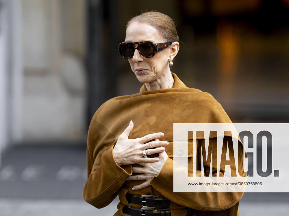 Céline Dion was spotted leaving the Royal Monceau hotel and heading toward the Plenitude Arena for the penultimate show of her concert series in the French capital, Paris, France, on October 16, 2026. Pierre Perusseau, Bestimage. Céline Dion was spotted leaving the Royal Monceau hotel, heading toward the Plenitude Arena for the penultimate show of her concert series in the capital, Paris, France, on October 16, 2026. Paris, France