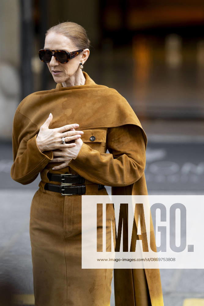 Céline Dion was spotted leaving the Royal Monceau hotel and heading toward the Plenitude Arena for the penultimate show of her concert series in the French capital, Paris, France, on October 16, 2026. Pierre Perusseau, Bestimage. Céline Dion was spotted leaving the Royal Monceau hotel, heading toward the Plenitude Arena for the penultimate show of her concert series in the capital, Paris, France, on October 16, 2026. Paris, France