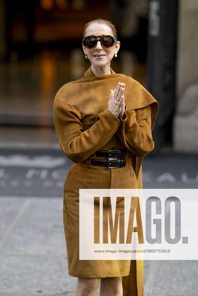 Céline Dion was spotted leaving the Royal Monceau hotel and heading toward the Plenitude Arena for the penultimate show of her concert series in the French capital, Paris, France, on October 16, 2026. Pierre Perusseau, Bestimage. Céline Dion was spotted leaving the Royal Monceau hotel, heading toward the Plenitude Arena for the penultimate show of her concert series in the capital, Paris, France, on October 16, 2026. Paris, France