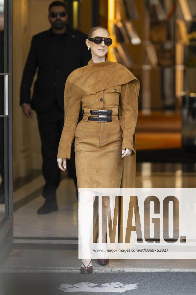 Céline Dion was spotted leaving the Royal Monceau hotel, heading toward the Plenitude Arena for the penultimate show of her concert series in the French capital, Paris, France, on October 16, 2026. Pierre Perusseau, Bestimage. Céline Dion was spotted leaving the Royal Monceau hotel, heading toward the Plenitude Arena for the penultimate show of her concert series in the capital, Paris, France, on October 16, 2026. Paris, France