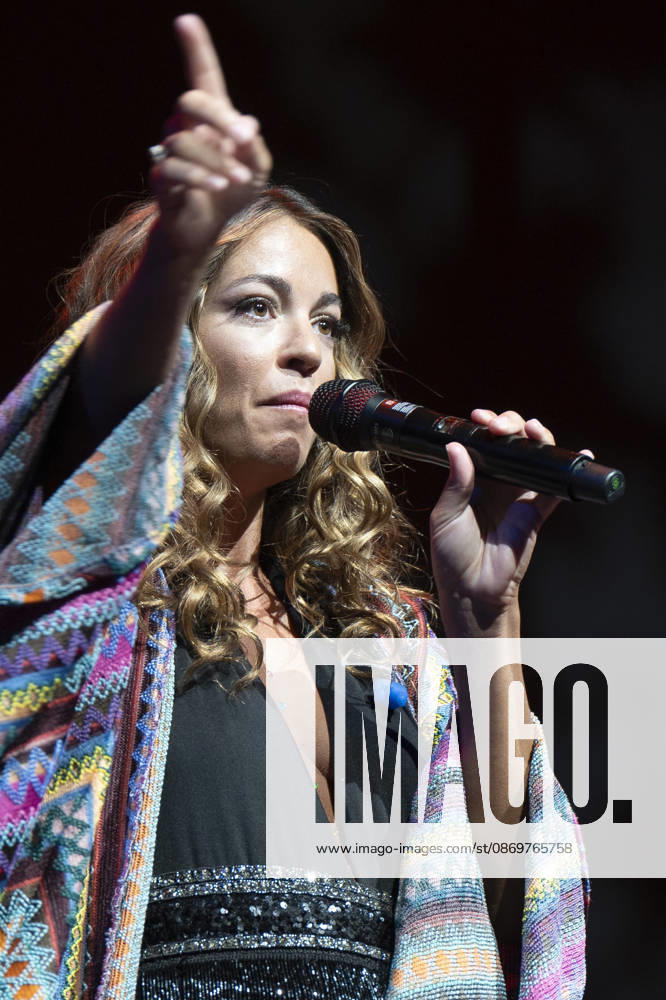 Sofía Ellar Performs in Madrid, Spain - 17 Oct 2026 Singer Sofía Ellar performs during a concert at the Plaza de Espana in Madrid. Madrid Spain
