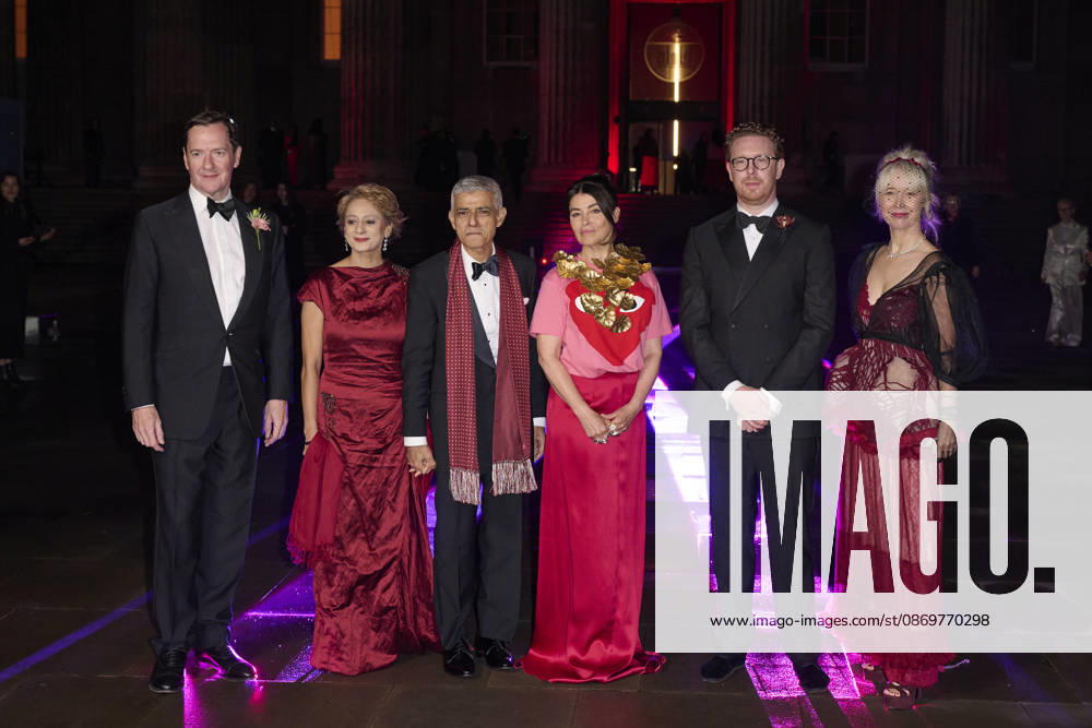 2nd annual British Museum Ball at the British Museum Featuring: George Osborne, Sadiq Khan, Nicholas Cullinan and Justine Simmons Where: London, United Kingdom When: 17 Oct 2026 Credit: Alan West Cover Images . NOT FOR USE BY NEWSPAPERS BASED IN THE UK.