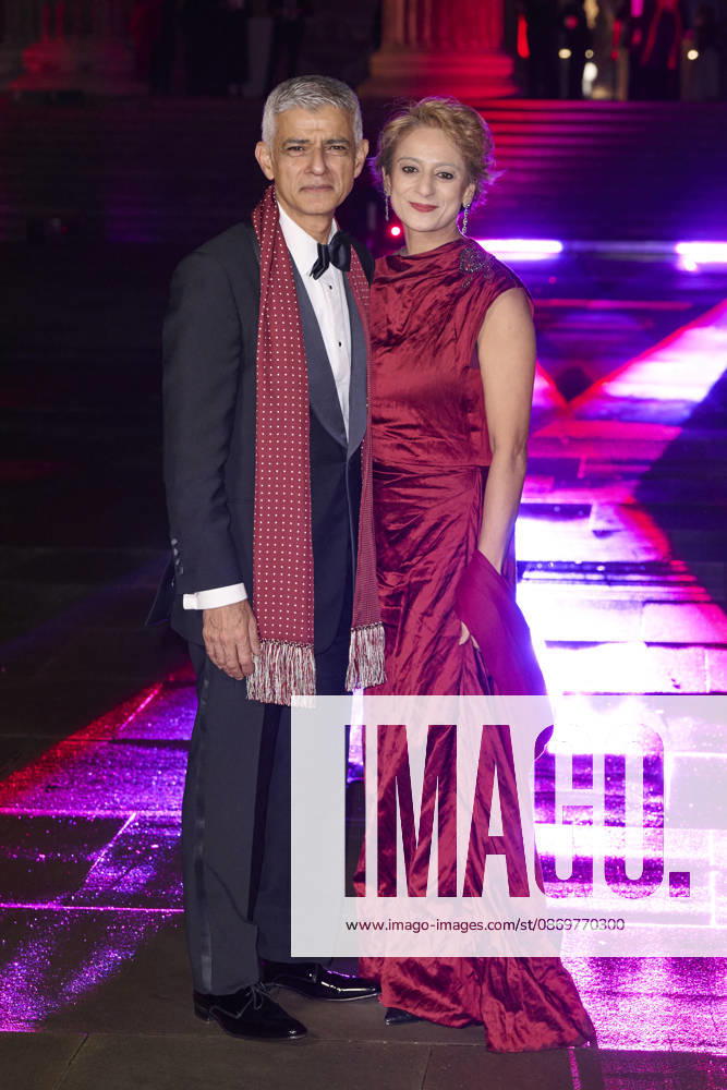 2nd annual British Museum Ball at the British Museum Featuring: Sadiq Khan and Saadiya Khan Where: London, United Kingdom When: 17 Oct 2026 Credit: Alan West Cover Images . NOT FOR USE BY NEWSPAPERS BASED IN THE UK.