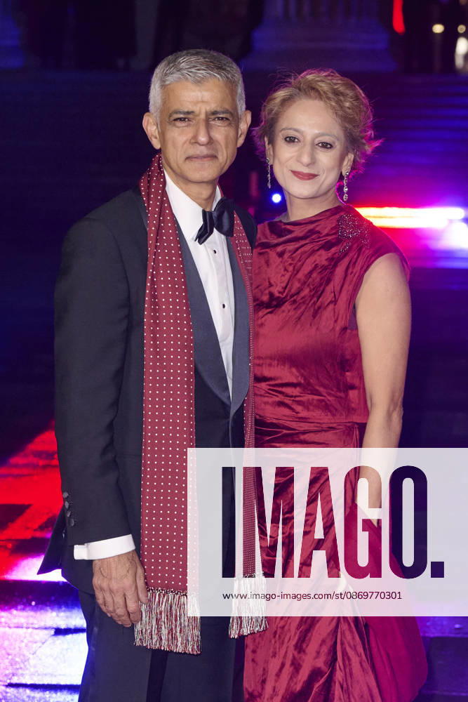 2nd annual British Museum Ball at the British Museum Featuring: Sadiq Khan and Saadiya Khan Where: London, United Kingdom When: 17 Oct 2026 Credit: Alan West Cover Images . NOT FOR USE BY NEWSPAPERS BASED IN THE UK.
