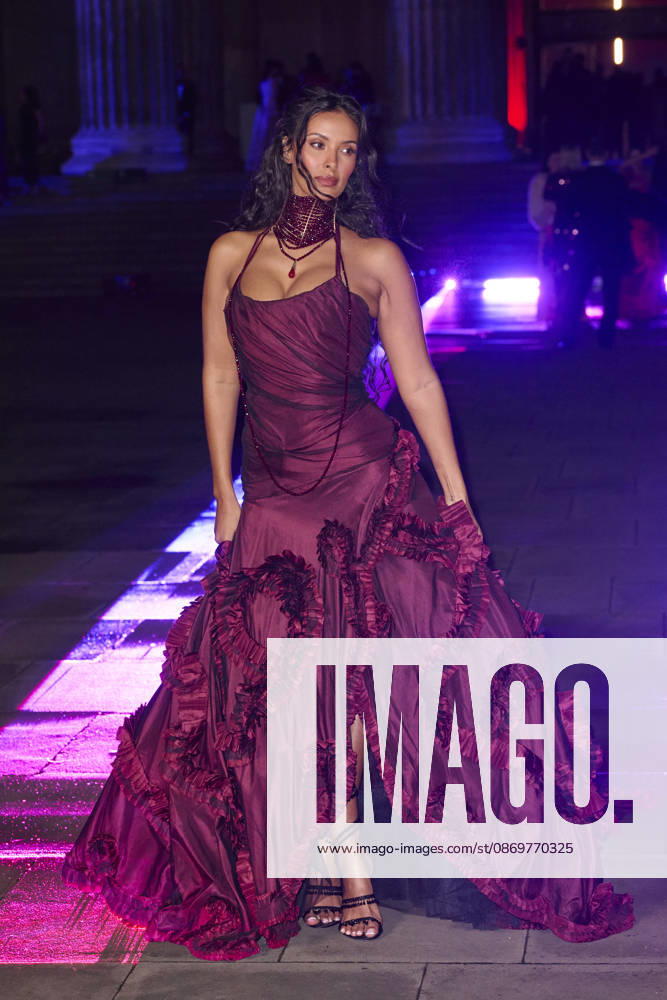 2nd annual British Museum Ball at the British Museum Featuring: Maya Jama Where: London, United Kingdom When: 17 Oct 2026 Credit: Alan West Cover Images . NOT FOR USE BY NEWSPAPERS BASED IN THE UK.