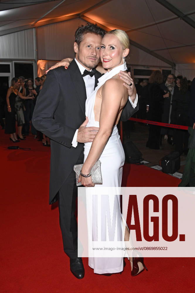 Roman Knizka und Franziska Hippe bei der 80 Jahre CCC Filmkunst Gala in den CCC Filmstudios. Berlin