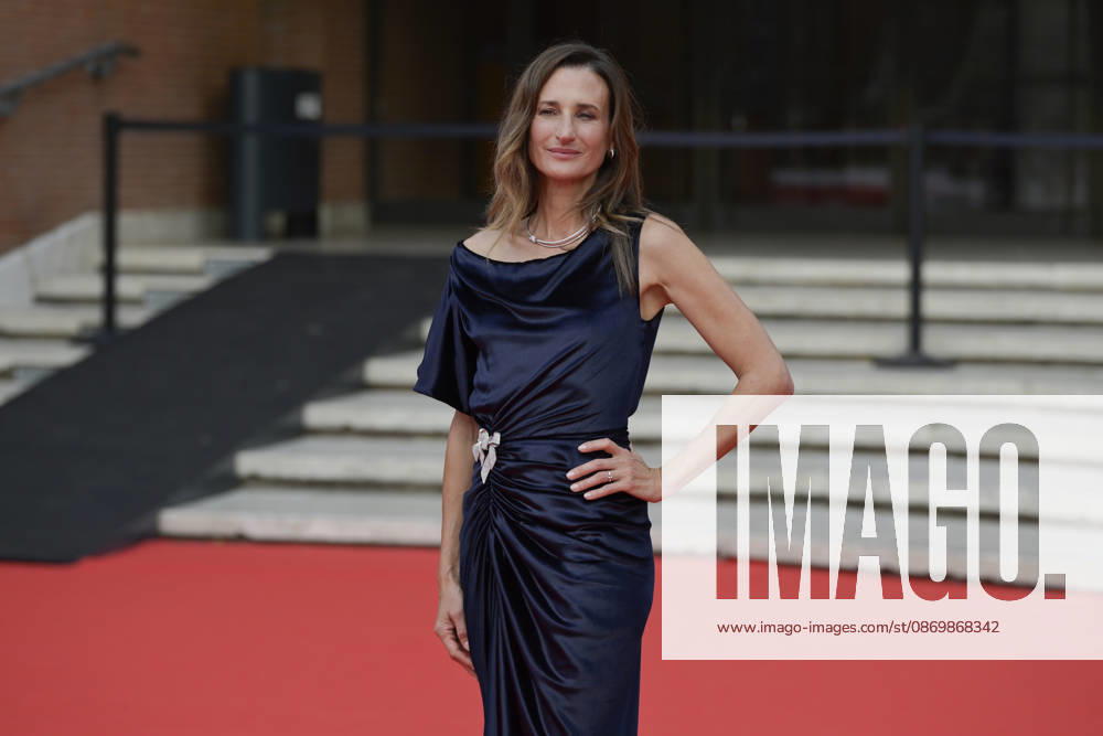 Camille Cottin attends the red carpet for the film Juste une illusion at the 2026 Rome Film Fest, held at the Auditorium Parco della Musica. Rome Italy - ZUMAs197 20261018_aaa_s197_149