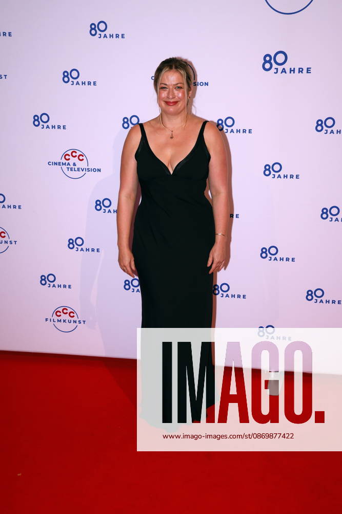 Anezka Rusevova bei der 80 Jahre CCC Filmkunst Gala in den CCC Filmstudios. Berlin
