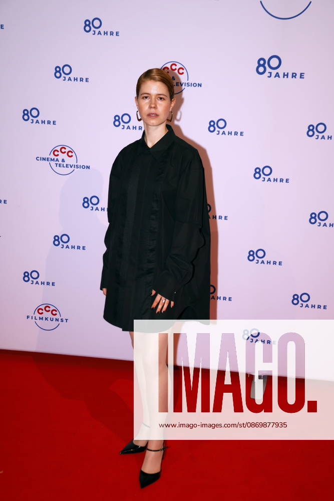 Luise Aschenbrenner bei der 80 Jahre CCC Filmkunst Gala in den CCC Filmstudios. Berlin