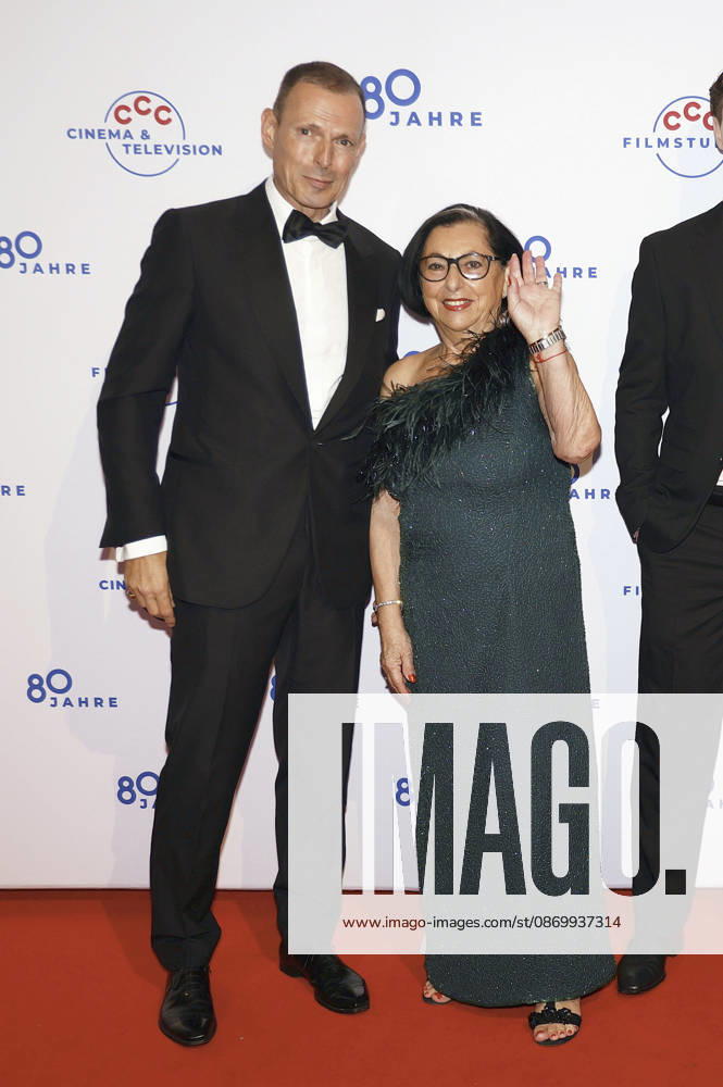Michael Zechbauer und Jeanette Hoffmann bei der 80 Jahre CCC Filmkunst Gala in den CCC Filmstudios. Berlin