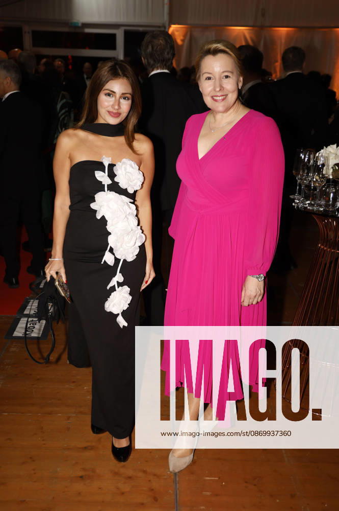 Melisa Gelen und Franziska Giffey bei der 80 Jahre CCC Filmkunst Gala in den CCC Filmstudios. Berlin
