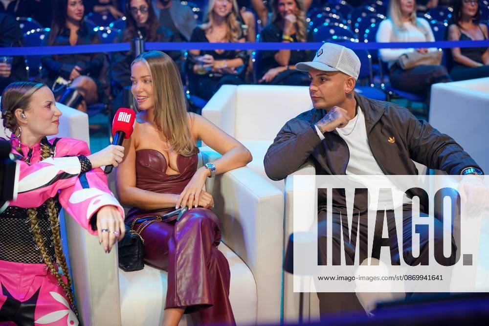 Fame Fighting 4 in Essen 2026. Pietro Lombardi und Laura Maria Rypa beim Fame Fighting 4 Promiboxen am 17. Oktober 2026 in der Grugahalle in Essen. Essen Grugahalle Nordrhein-Westfalen