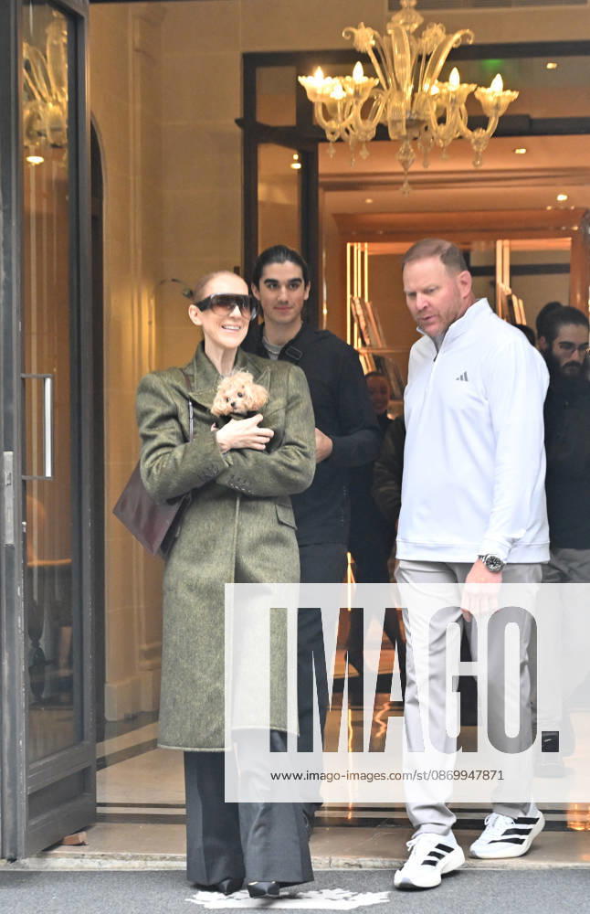 Céline Dion leaves the Royal Monceau hotel with her sons Nelson and Eddy and her dog after her concert series in Paris on October 19, 2026. Christian Liewig, Bestimage. Céline Dion leaves the Royal Monceau hotel with her sons Nelson and Eddy and her dog after her concert series in Paris on October 19, 2026 Paris, France