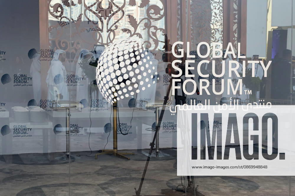 Global Security Forum in Doha DOHA, QATAR - OCTOBER 19: A view of the logo during the 8th Global Security Forum, held under the theme The Future of Alliances, in Doha, Qatar, on October 19, 2026. The forum runs from October 19 to 21 and brings together participants to discuss global security issues. Ali Altunkaya Anadolu Doha Qatar. Editorial use only. Please get in touch for any other usage.