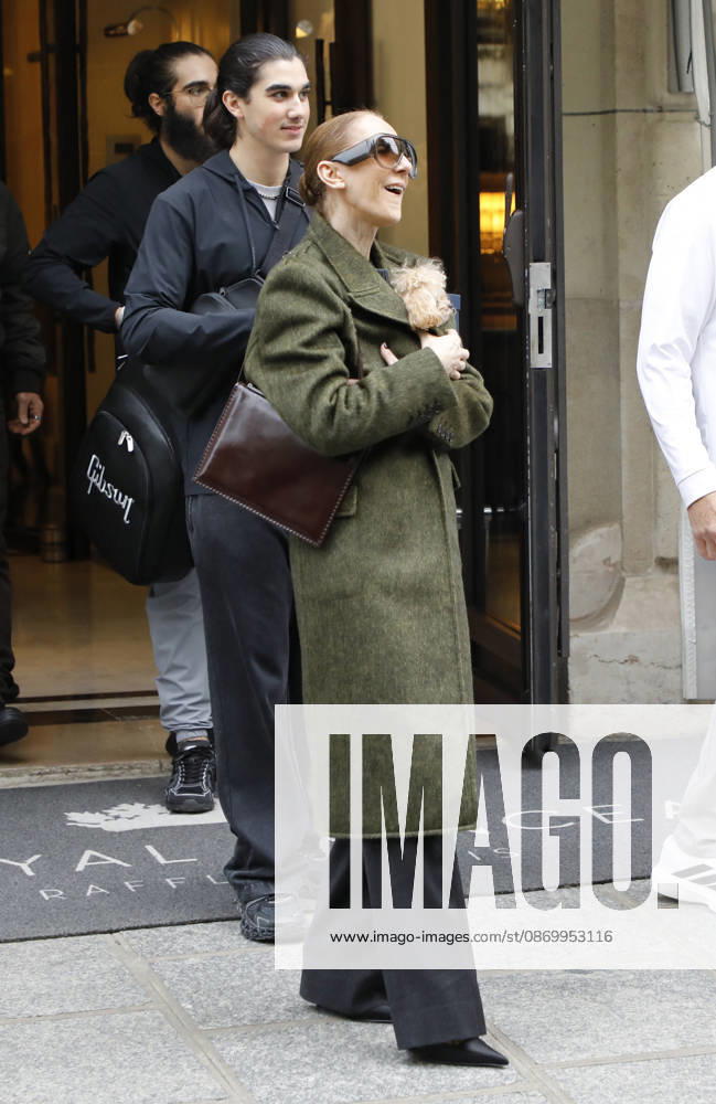 Céline Dion leaves the Royal Monceau hotel with her sons Nelson and Eddy and her dog Madison after her concert series in Paris October 19, 2026 Marc Aussel Lacroix Bestimage Céline Dion leaves the Royal Monceau hotel with her sons Nelson and Eddy and her dog Madison after her concert series in Paris October 19, 2026 Paris, France