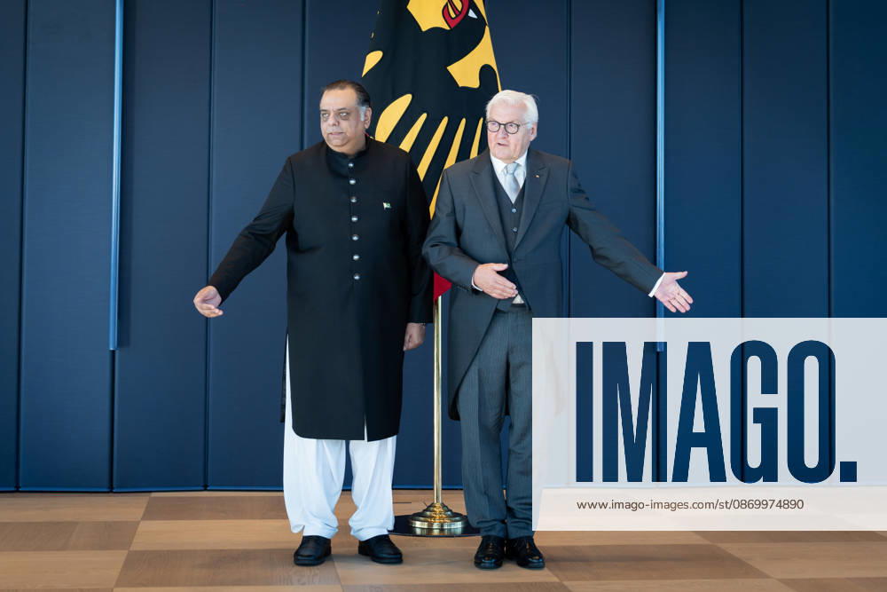 Bundespräsident, Frank-Walter Steinmeier, Akkreditierung von Botschaftern Berlin, Amtssitz am Spreebogen, Bundespräsident, Frank-Walter Steinmeier, Akkreditierung von Botschaftern, Bundeswehr, Botschafter, Pakistan, Salman Sharif Berlin Berlin GER