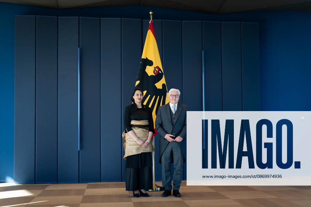 Bundespräsident, Frank-Walter Steinmeier, Akkreditierung von Botschaftern Berlin, Amtssitz am Spreebogen, Bundespräsident, Frank-Walter Steinmeier, Akkreditierung von Botschaftern, Botschafterin, Tonga, Titilupe Fanetupouvava u Tu ivakano Berlin Berlin GER