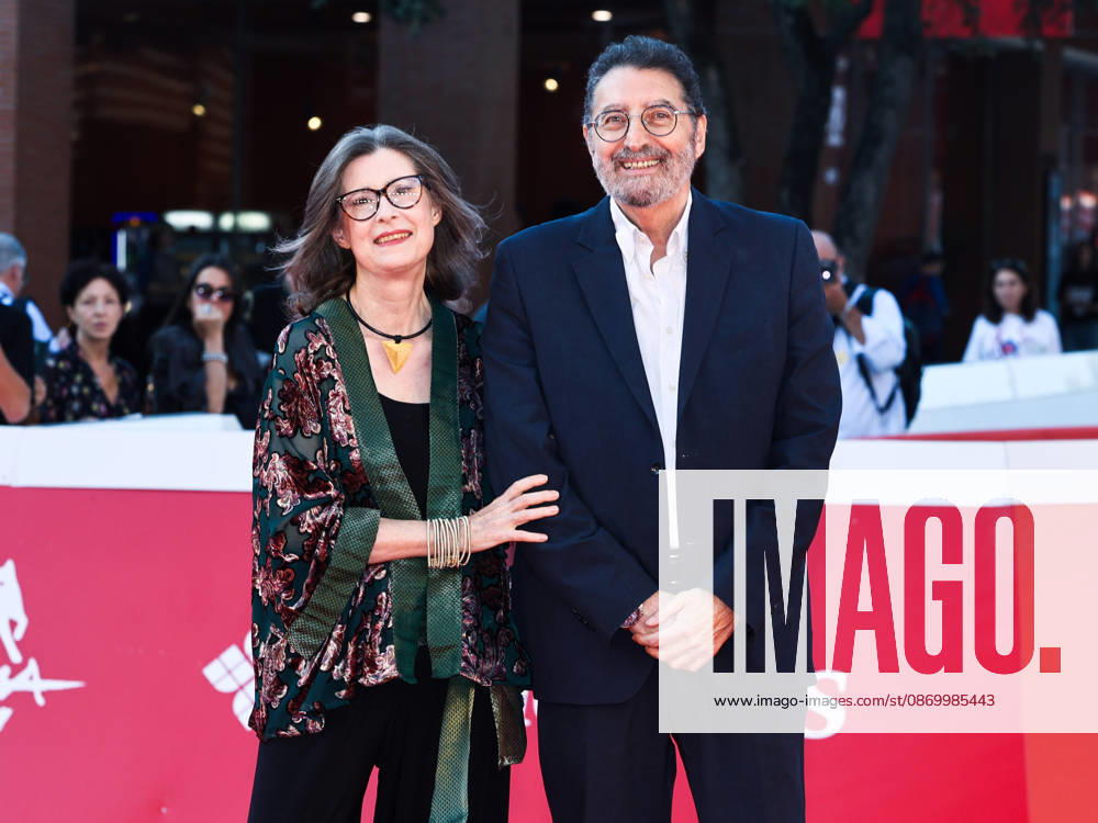 IPA89918720 - Rome, 2026 Film Festival - Night 7 - Red Carpet for the Film *WAITING FOR MR. HYDE* Pictured: Donatella Romani, Roberto Amato