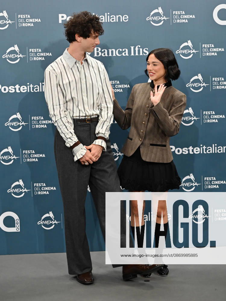 Maria Esposito and Daniele Rienzo attend the Photocall for the film Melania Rea during the 2026 Rome Film Fest held at the Auditorium Parco della Musica. Rome Italy - ZUMAs197 20261019_aaa_s197_158