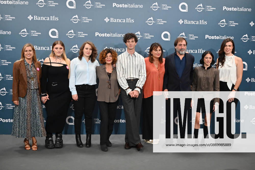 Stefano Mordini, Maria Esposito, Daniele Rienzo, Doriana Leondeff, Bianca Rondolino, BigMama, Simona Ercolani, Elettra Canovi and Giulia Minoli attend the Photocall for the film Melania Rea during the 2026 Rome Film Fest held at the Auditorium Parco della Musica. Rome Italy - ZUMAs197 20261019_aaa_s197_160