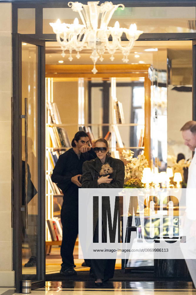 Céline Dion, accompanied by her sons Eddy and Nelson Angelil, leaves the Royal Monceau hotel for La Plenitude Arena in Paris after 16 concerts over five weeks in front of nearly 500,000 people, on October 19, 2026. Holding her dog, Madison, in her arms, the Canadian singer waved one last time to her fans gathered in front of the hotel. She will return to the Paris La Défense Arena for 10 special concerts from May 8 to 29, 2027. Pierre Perusseau Bestimage Céline Dion, accompanied by her sons Eddy and Nelson Angelil, leaves the Royal Monceau luxury hotel in Paris on October 19, 2026, following 16 concerts over five weeks performed before nearly 500,000 people. Holding her dog, Madison, in her arms, the Canadian singer waved one last time to