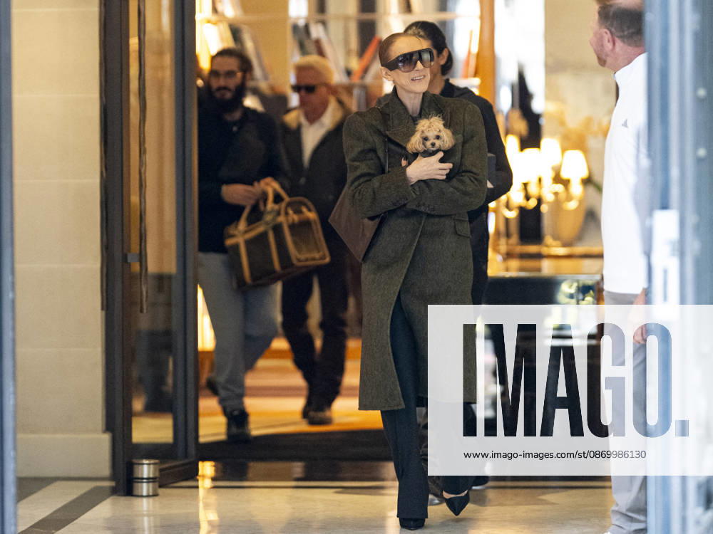 Céline Dion, accompanied by her sons Eddy and Nelson Angelil, leaves the Royal Monceau hotel for La Plenitude Arena in Paris after 16 concerts over five weeks in front of nearly 500,000 people, on October 19, 2026. Holding her dog, Madison, in her arms, the Canadian singer waved one last time to her fans gathered in front of the hotel. She will return to the Paris La Défense Arena for 10 special concerts from May 8 to 29, 2027. Pierre Perusseau Bestimage Céline Dion, accompanied by her sons Eddy and Nelson Angelil, leaves the Royal Monceau luxury hotel in Paris on October 19, 2026, following 16 concerts over five weeks performed before nearly 500,000 people. Holding her dog, Madison, in her arms, the Canadian singer waved one last time to
