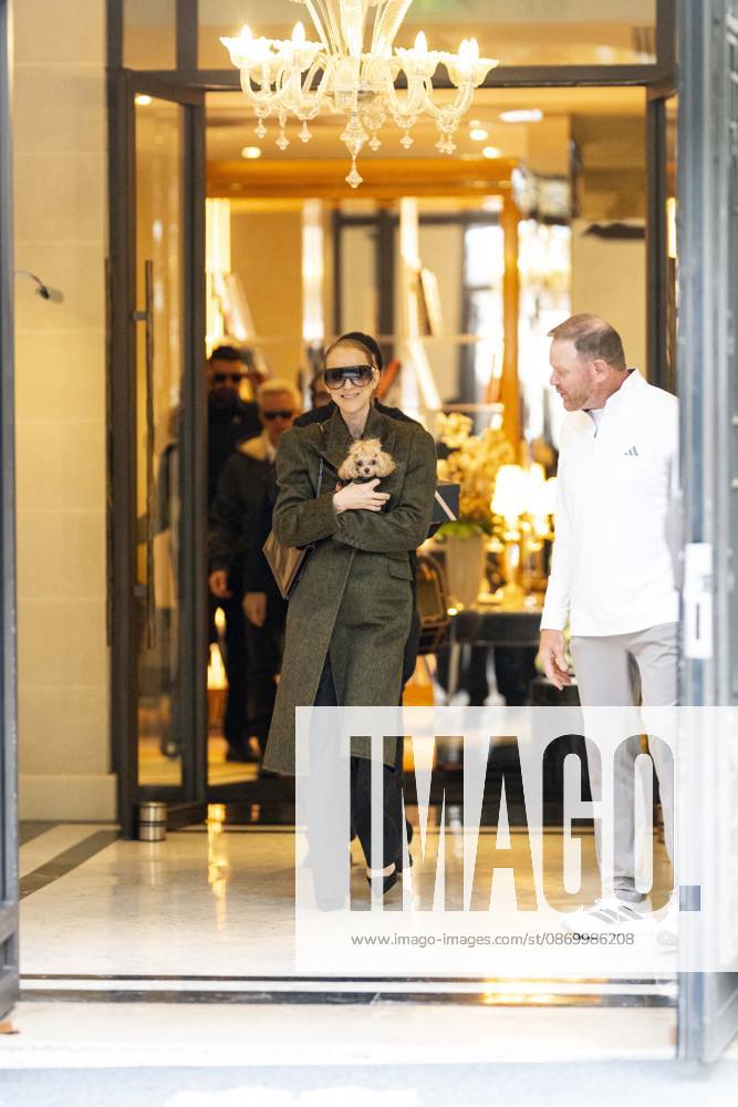 Céline Dion, accompanied by her sons Eddy and Nelson Angelil, leaves the Royal Monceau hotel for La Plenitude Arena in Paris after 16 concerts over five weeks in front of nearly 500,000 people, on October 19, 2026. Holding her dog, Madison, in her arms, the Canadian singer waved one last time to her fans gathered in front of the hotel. She will return to the Paris La Défense Arena for 10 special concerts from May 8 to 29, 2027. Pierre Perusseau Bestimage Céline Dion, accompanied by her sons Eddy and Nelson Angelil, leaves the Royal Monceau luxury hotel in Paris on October 19, 2026, following 16 concerts over five weeks performed before nearly 500,000 people. Holding her dog, Madison, in her arms, the Canadian singer waved one last time to