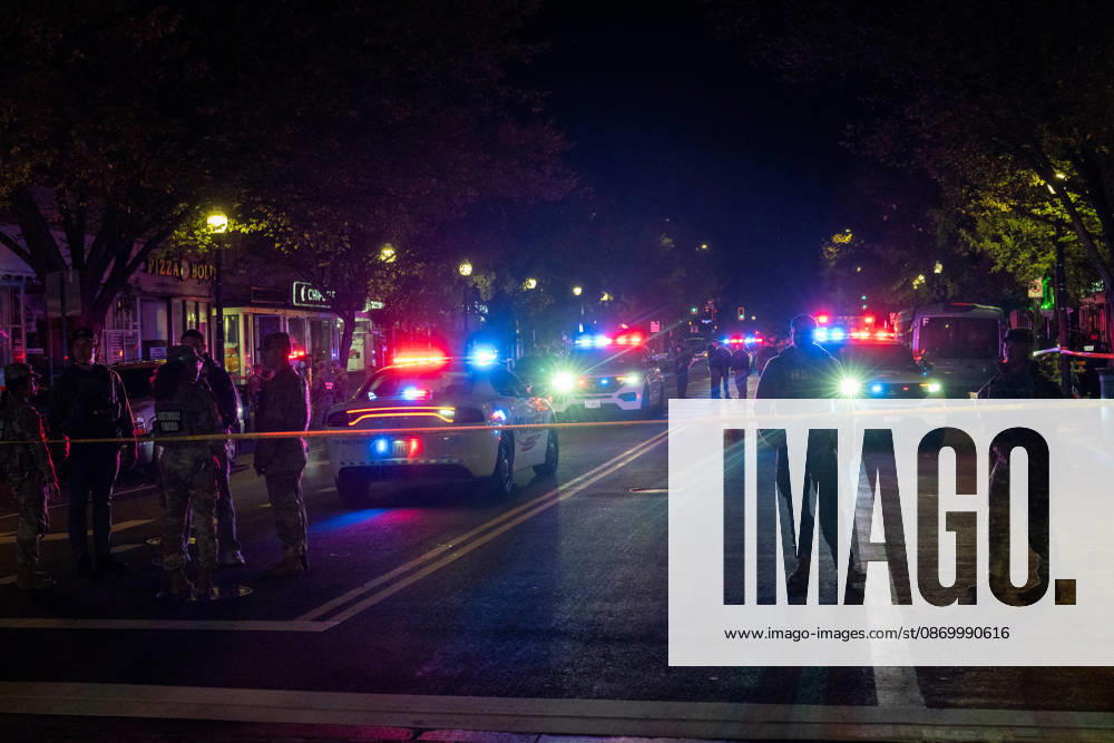 A National Guard soldier was shot in the Eastern Market neighborhood of Washington, D.C. in the early hours of October 19, 2026. The guardsman tried to break up a fight but was shot by one of the participants, before the suspect was shot by other National Guard soldiers. Both the Guardsman and the suspect were taken to the hospital with non-life threatening injuries. Washington United States - ZUMAl312 20261019_znp_l312_035