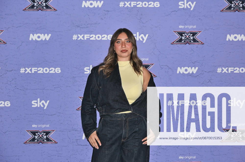 IPA89927964 - Milan, Italy: X Factor 2026 photocall featuring the 12 official contestants IRAMA S TEAM In the photo: Patrizia (Patrizia Napolano)