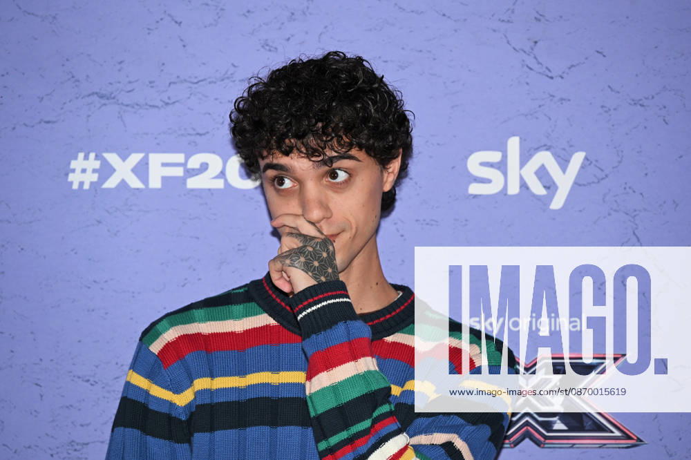 IPA89927936 - Milan, Italy: X Factor 2026 photocall featuring the 12 official contestants IRAMA S TEAM In the photo: Lenanie (Danny Anania)