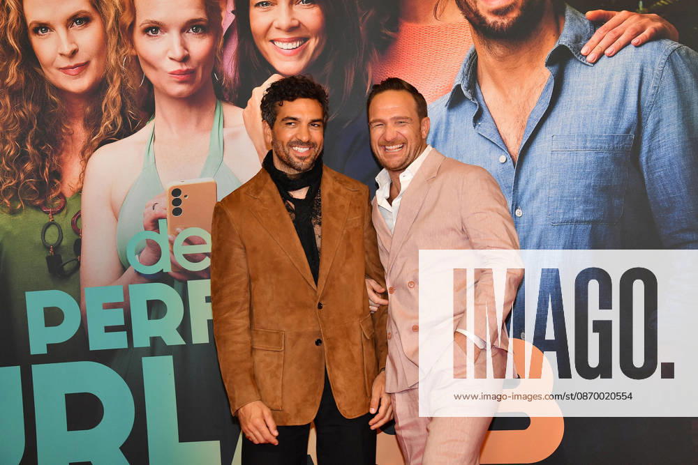 #2 Elyas M Barek and Frederick Lau during the premiere of Der perfekte Urlaub at Mathaeser Filmpalast on October 19, 2026 in Munich, Germany Premiere of Der perfekte Urlaub in Munich, Germany