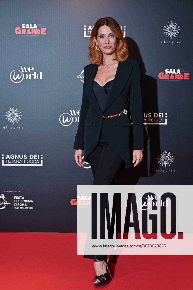 IPA89934785 - Rome: Allegrio Roma. Charity Event for WeWorld. Pictured: Milena Miconi