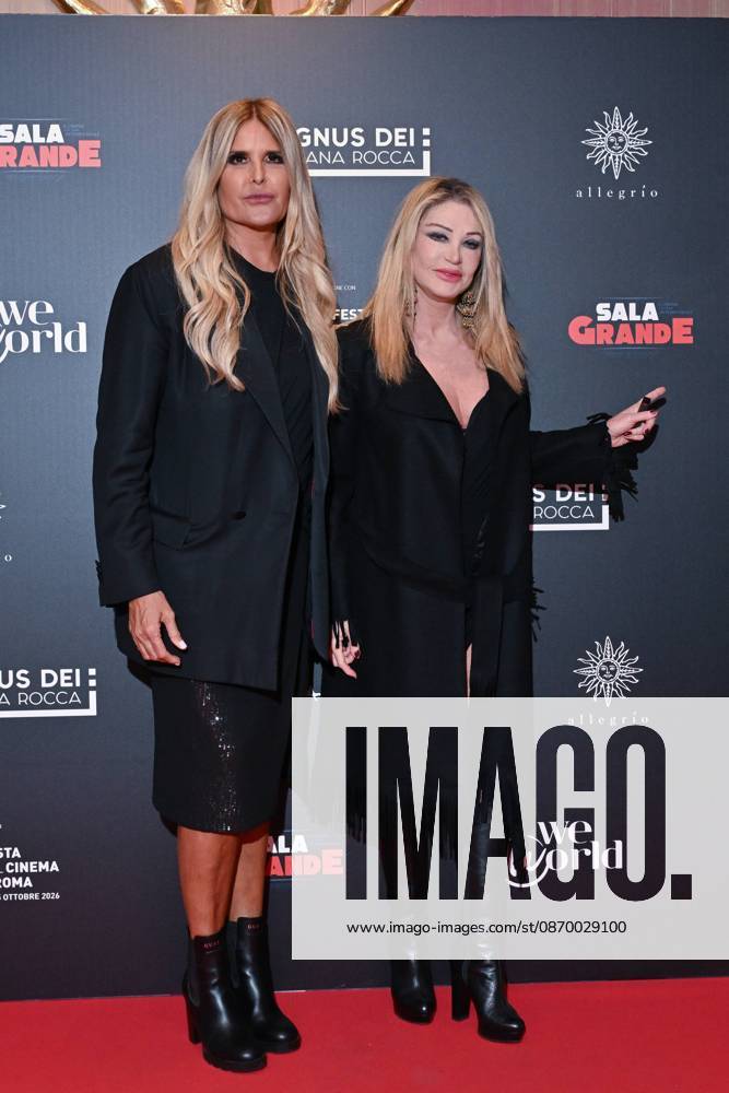 IPA89934773 - Rome: Allegrio Roma. Charity Event for WeWorld. Pictured: Tiziana Rocca, Paola Ferrari