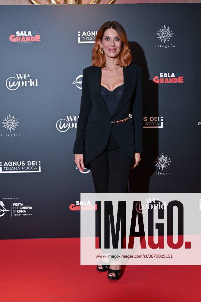 IPA89934786 - Rome: Allegrio Roma. Charity Event for WeWorld. Pictured: Milena Miconi