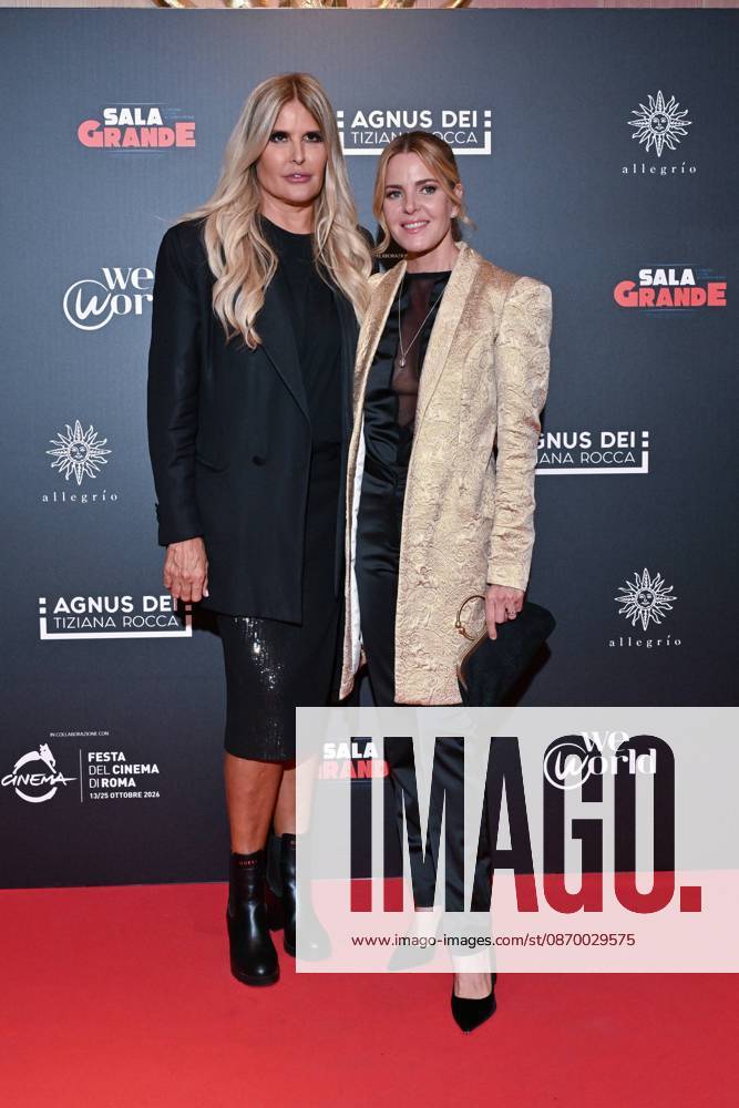 IPA89934748 - Rome: Allegrio Roma. Charity Event for WeWorld. Pictured: Tiziana Rocca, Elisabetta Pellini