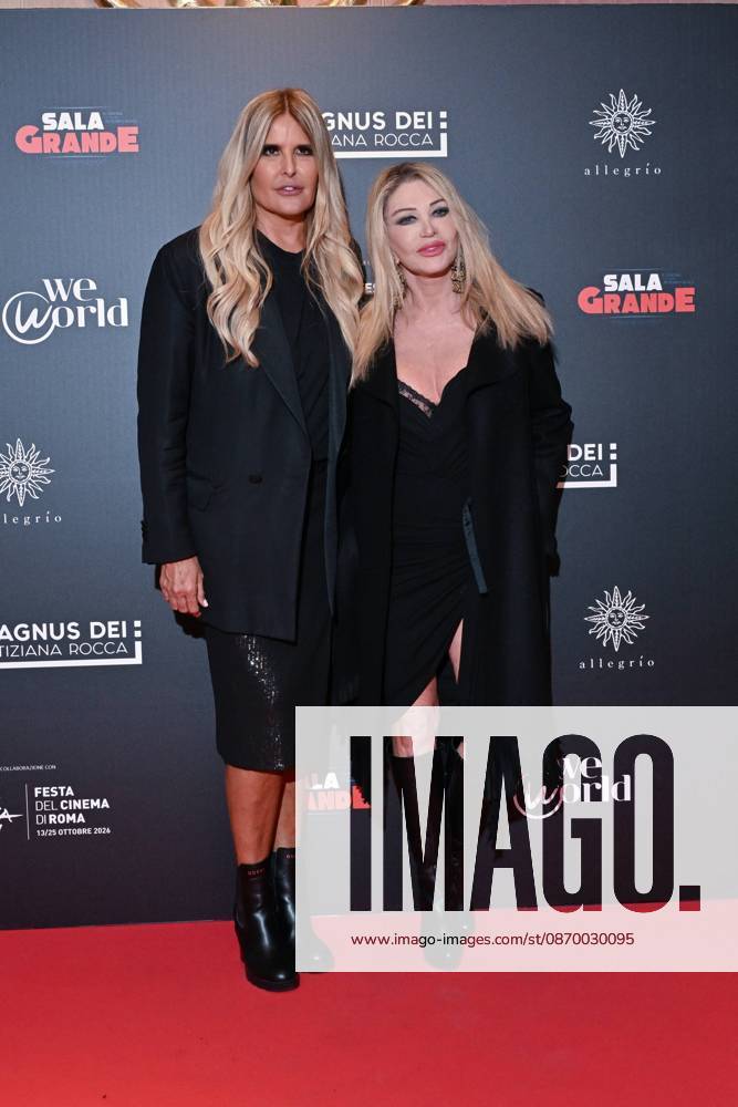 IPA89934775 - Rome: Allegrio Roma. Charity Event for WeWorld. Pictured: Tiziana Rocca, Paola Ferrari