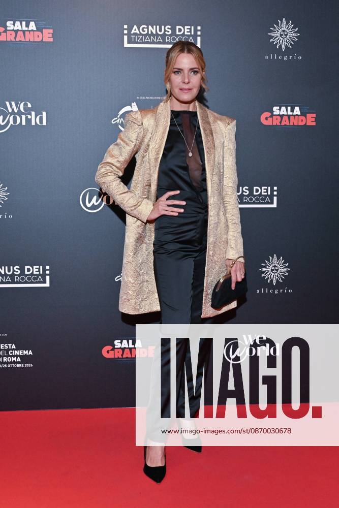 IPA89934751 - Rome: Allegrio Roma. Charity Event for WeWorld. Pictured: Elisabetta Pellini