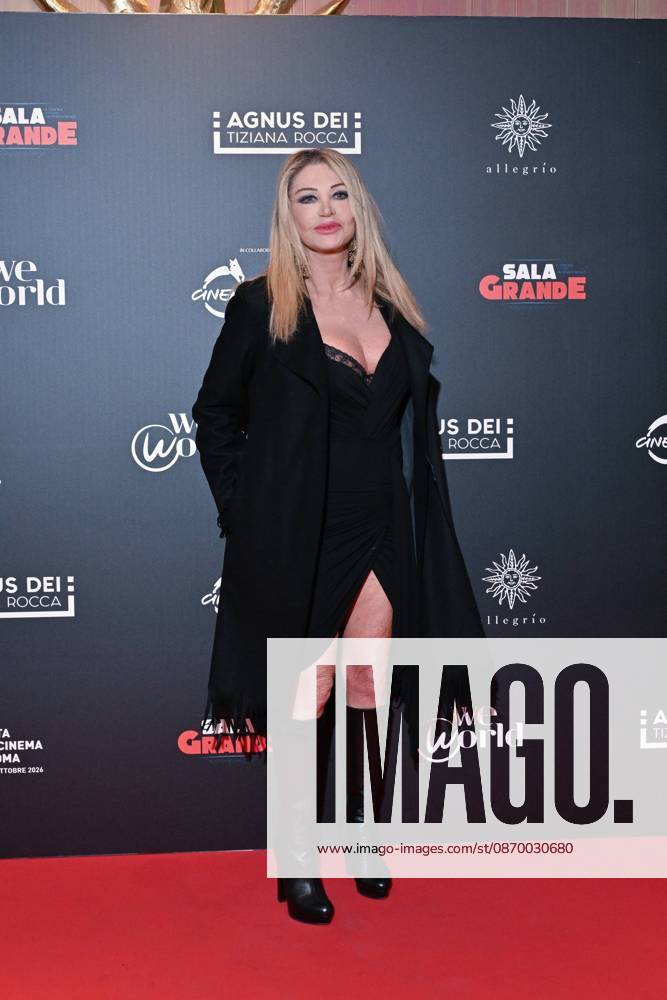 IPA89934777 - Rome: Allegrio Roma. Charity Event for WeWorld. Pictured: Paola Ferrari