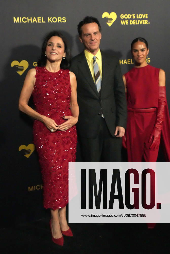 JULIA LOUIS DREYFUS, ANDREW SCOTT and MISTY COPELAND attend the Gods Love We Deliver Golden Heart Awards,.St John The Divine Cathedral, NYC.October19, 2026 . Gods Love We Deliver Golden Heart Awards,.St John The Divine Cathedral, NYC.October19, 2026 . New York USA - ZUMAms4_ 20261019_faf_ms4_025