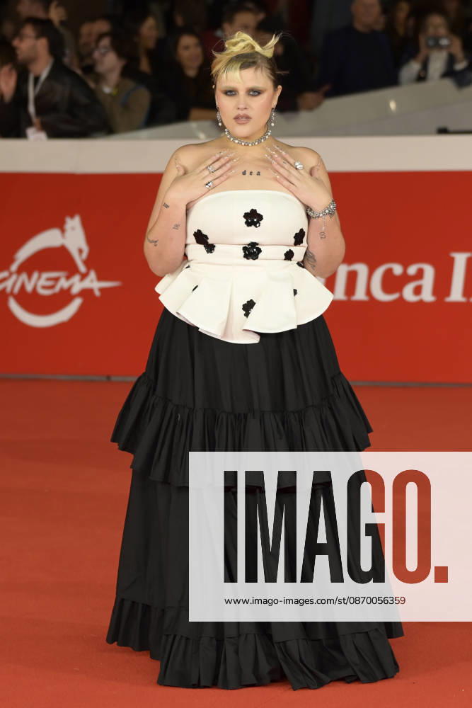 Marianna Mammone (Big Mama) attends the red carpet of film Melania Rea at the 2026 Rome Film Fest, held at the Auditorium Parco della Musica. Rome Italy - ZUMAs197 20261019_aaa_s197_461