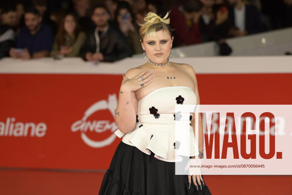 Marianna Mammone (Big Mama) attends the red carpet of film Melania Rea at the 2026 Rome Film Fest, held at the Auditorium Parco della Musica. Rome Italy - ZUMAs197 20261019_aaa_s197_468