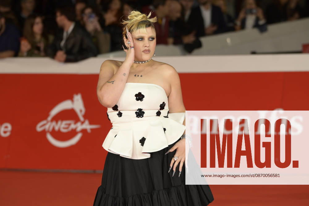 Marianna Mammone (Big Mama) attends the red carpet of film Melania Rea at the 2026 Rome Film Fest, held at the Auditorium Parco della Musica. Rome Italy - ZUMAs197 20261019_aaa_s197_470