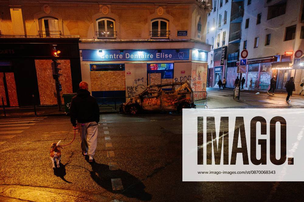 Following several days of unrest and looting, a curfew has been imposed from 11.00 pm at Place de la RÃ publique in Paris until 6.00 am. - 19 10 2026 - France Paris Paris - JanxSchmidt-Whitley LexPictorium LePictorium_0344445